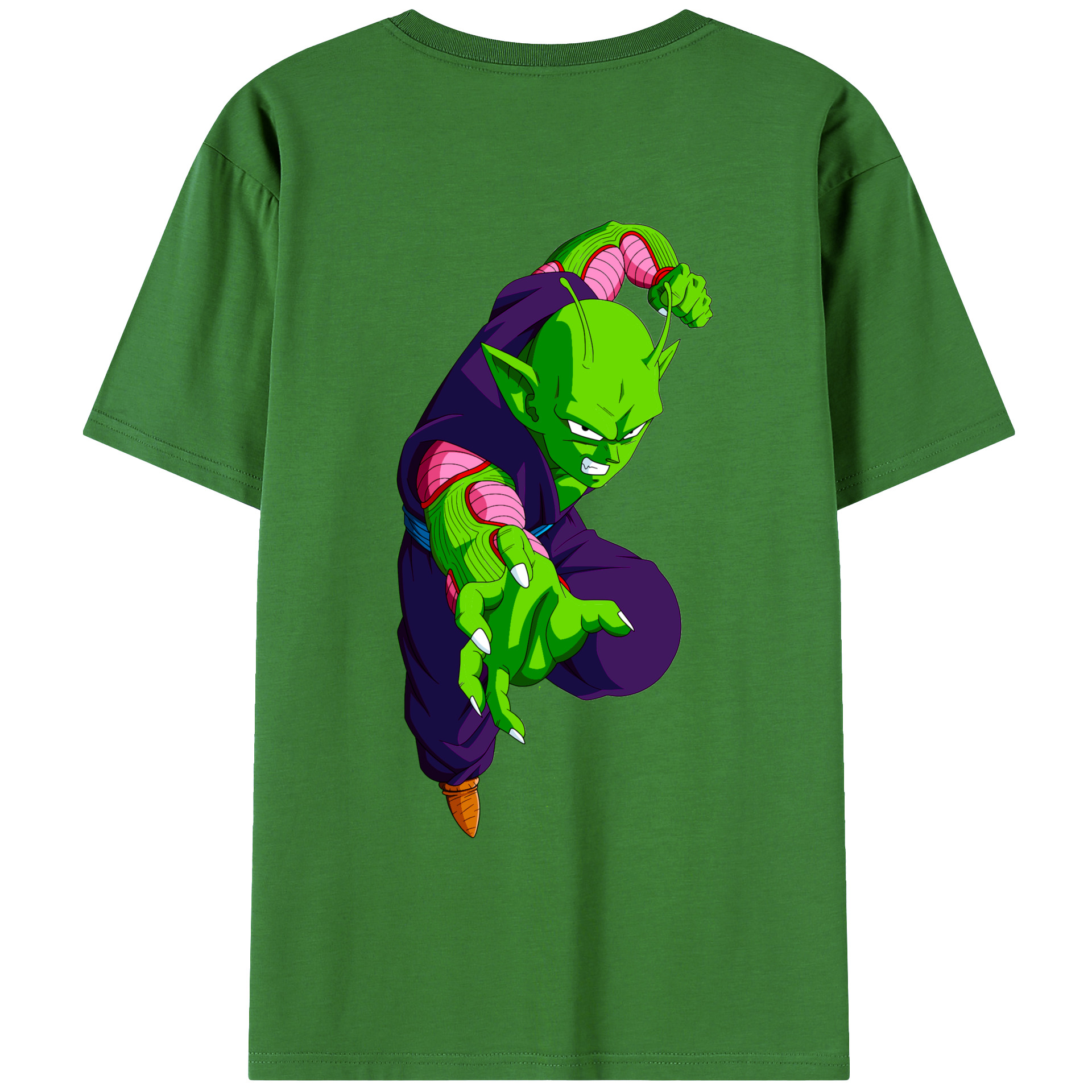 （画像用） ドラゴンボール ピッコロ DRAGON BALL Piccolo レディース半袖Tシャツ(バックプリント)
